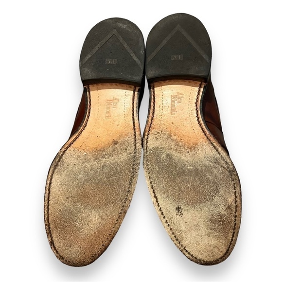 Allen Edmonds Alexandria Tassled Fringe Loafers Leather Kiltie Designer Mens 11 - Picture 10 of 10